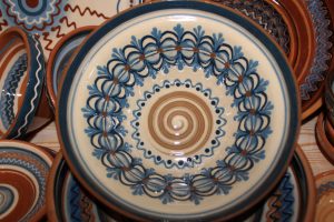 Bad Gamser Keramik, Löcker, Löcker-Welek, handgemachte keramik, Teller, gedrehte Teller, Handwerkskunst
